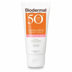 3x Gevoelige Huid Zonnecrème Gezicht SPF 50+ 50 ml^Biodermal Online