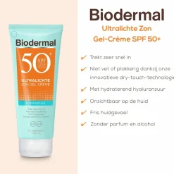 Zonbescherming<Biodermal 2x Sun Body Gel Cream SPF 50+ 200 ml
