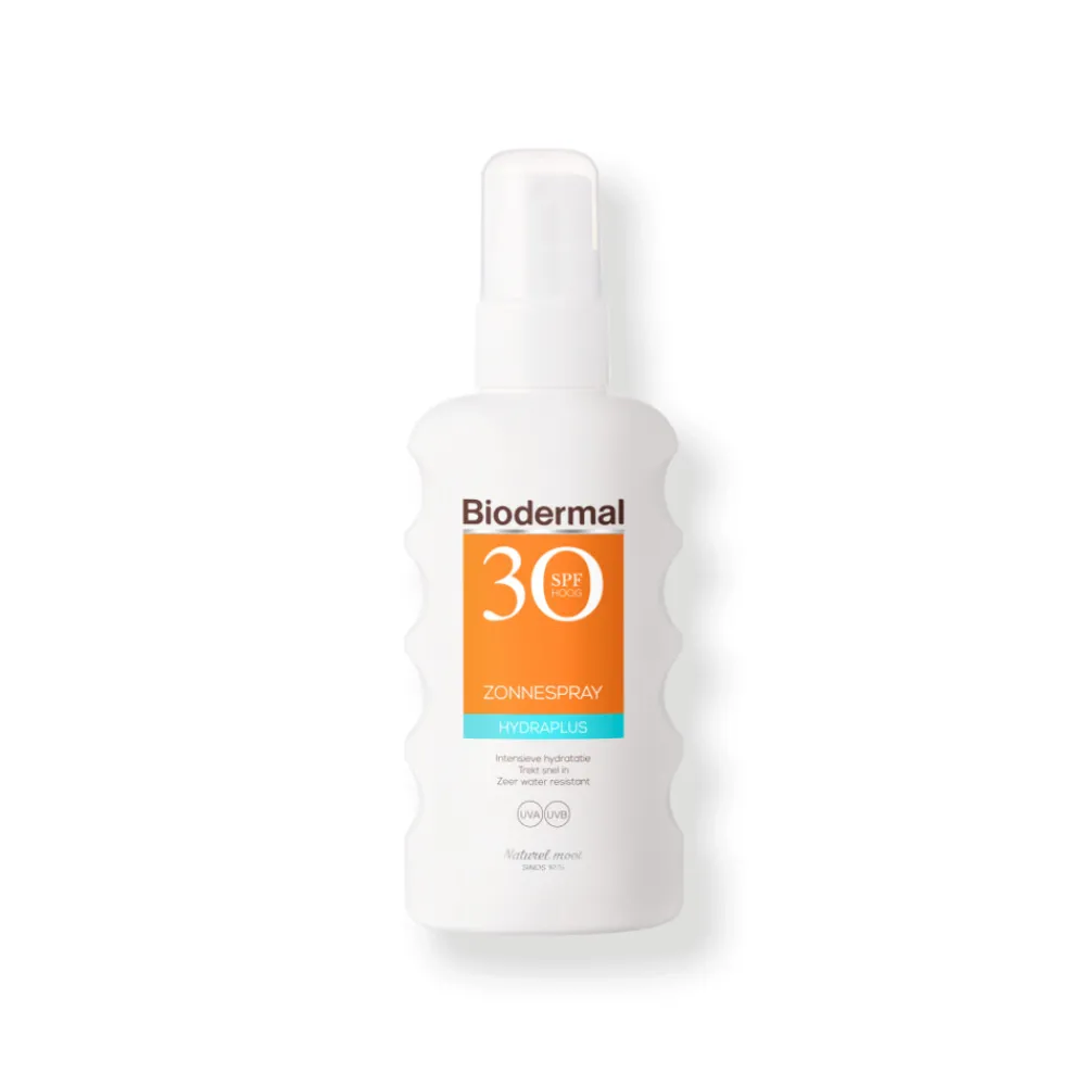 2x Zonnespray Hydraplus SPF 30 175 ml^Biodermal Discount