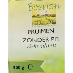 Superfoods<Boerjan 6x Pruimen Zonder Pit 500 gr