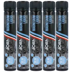 New 5x Ampul Magnesium Liquid Orange 25 ml Sportvoeding & Drank