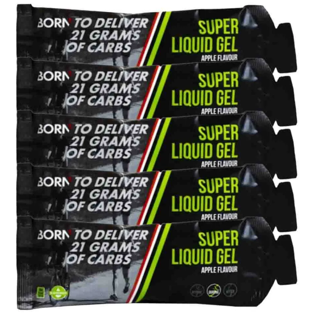 Clearance 5x Drinkgel Super Liquid Apple 55 ml Sportvoeding & Drank