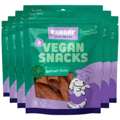 New 6x Sticks Hondensnack Pompoen 12 cm 80 gr Snacks