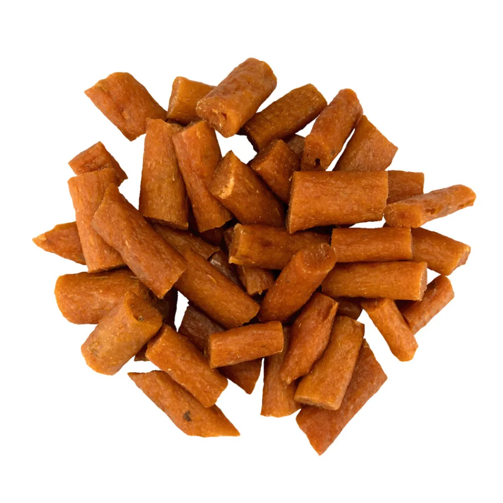 Online 5x Sticks Hondensnack Zalm - Pompoen - Selderij 85 gr Snacks