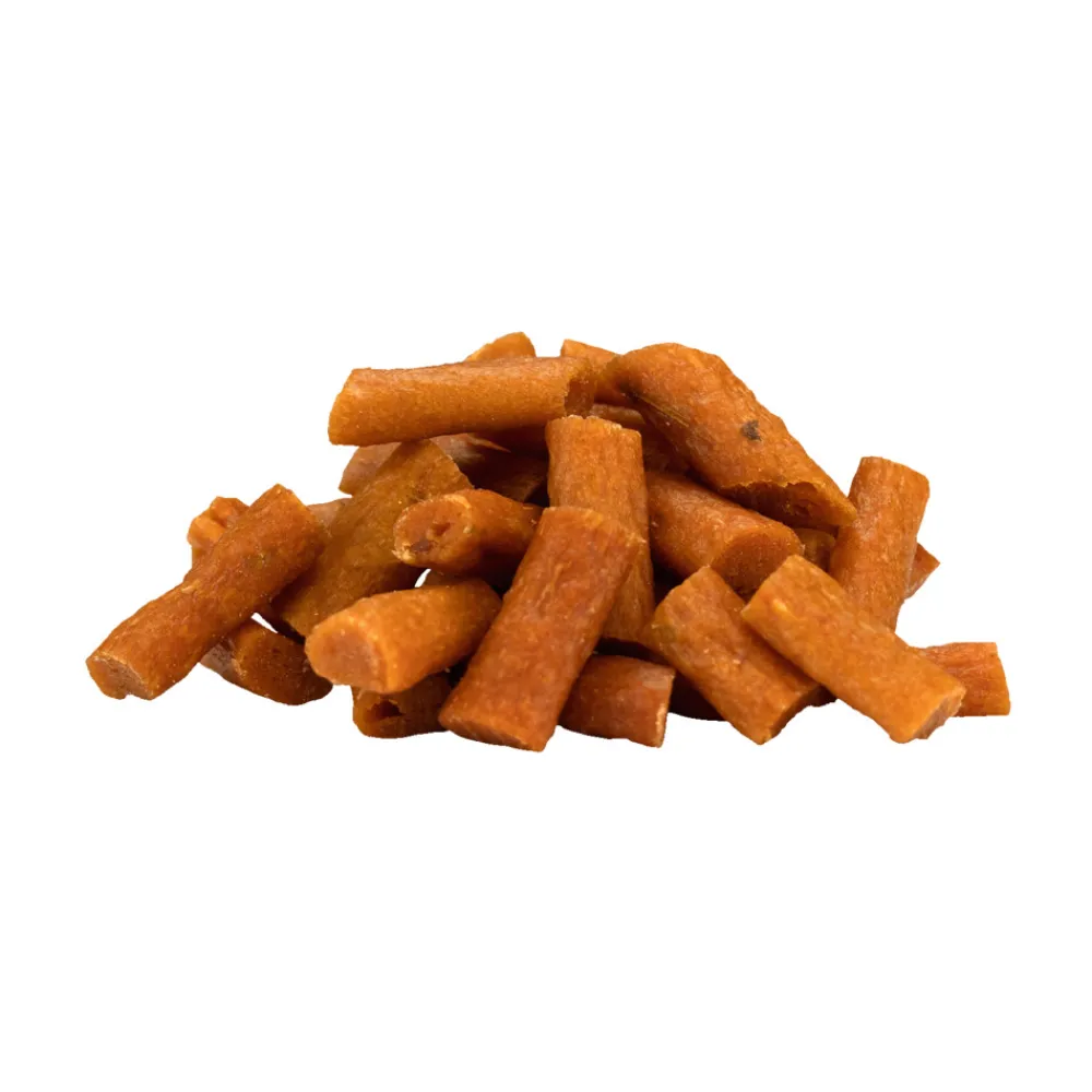Online 5x Sticks Hondensnack Zalm - Pompoen - Selderij 85 gr Snacks