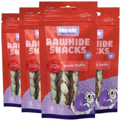 4x Twister Double Hondensnack 12 cm 60 gr^Braaaf