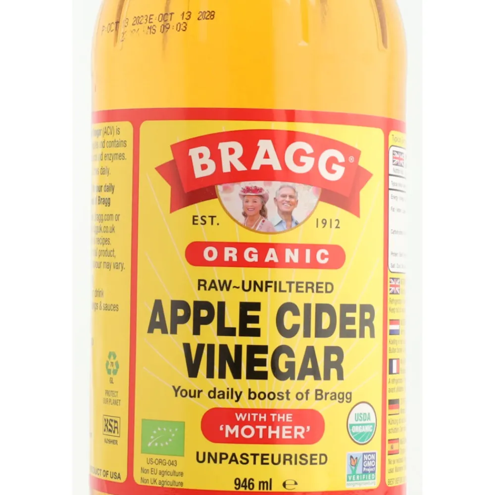 Olie & Azijn<Bragg 3x Appelazijn 946 ml