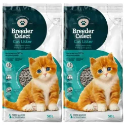 2x Kattenbakvulling 30 liter^Breedercelect Discount