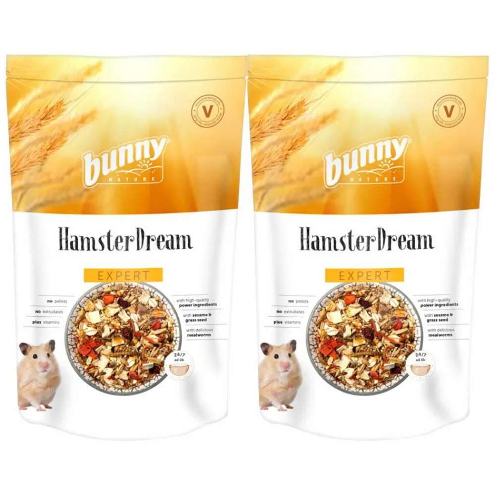 Droogvoer & Zaden<Bunny Nature 2x Hamsterdroom Expert 500 gr