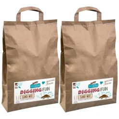 Discount 2x Zandmix Voor Graafbox 9,7 kg Speelgoed