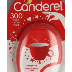 Siropen & Zoetstoffen<Canderel 3x Rood Zoetjes 300 stuks