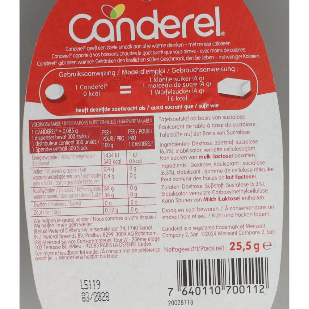 Hot 9x Rood Zoetjes 300 stuks Siropen & Zoetstoffen