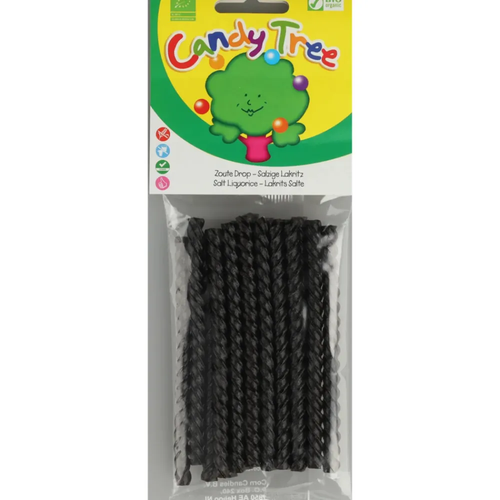New 6x Dropkabels Zout Biologisch 100 gr Snoep