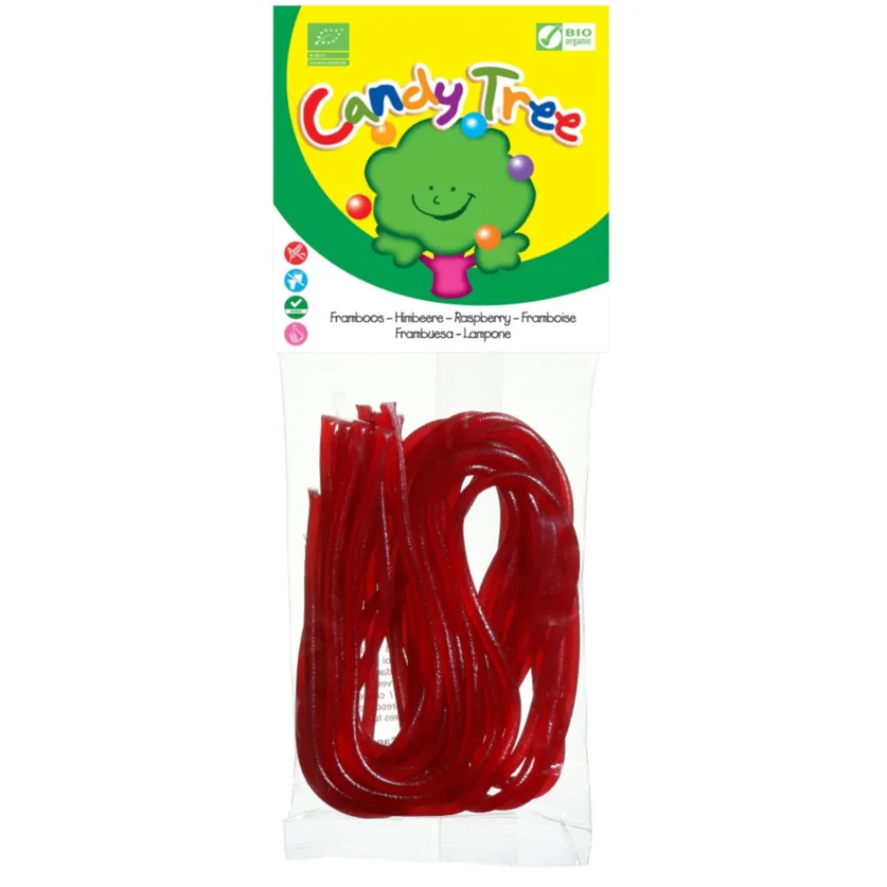 Discount 3x Frambozenveters Biologisch 75 gr Snoep