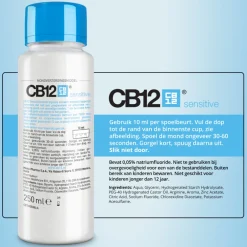 Specialistische Mondverzorging|Spoelen & Poetsen<CB12 6x Mondwater Sensitive 250 ml