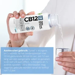 Specialistische Mondverzorging|Spoelen & Poetsen<CB12 6x Mondwater White 250 ml