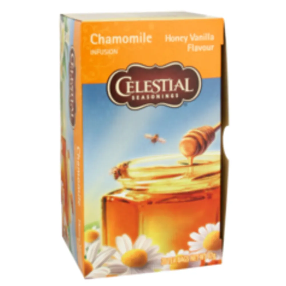 Thee<Celestial Seasonings 3x Honey Vanilla Chamomile Thee 20 stuks
