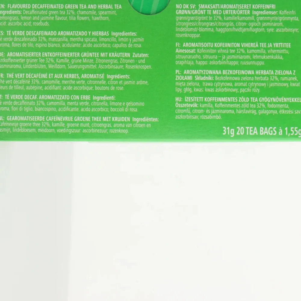 Sale 3x Sleepy Time Groene Thee Decafe 20 stuks Thee