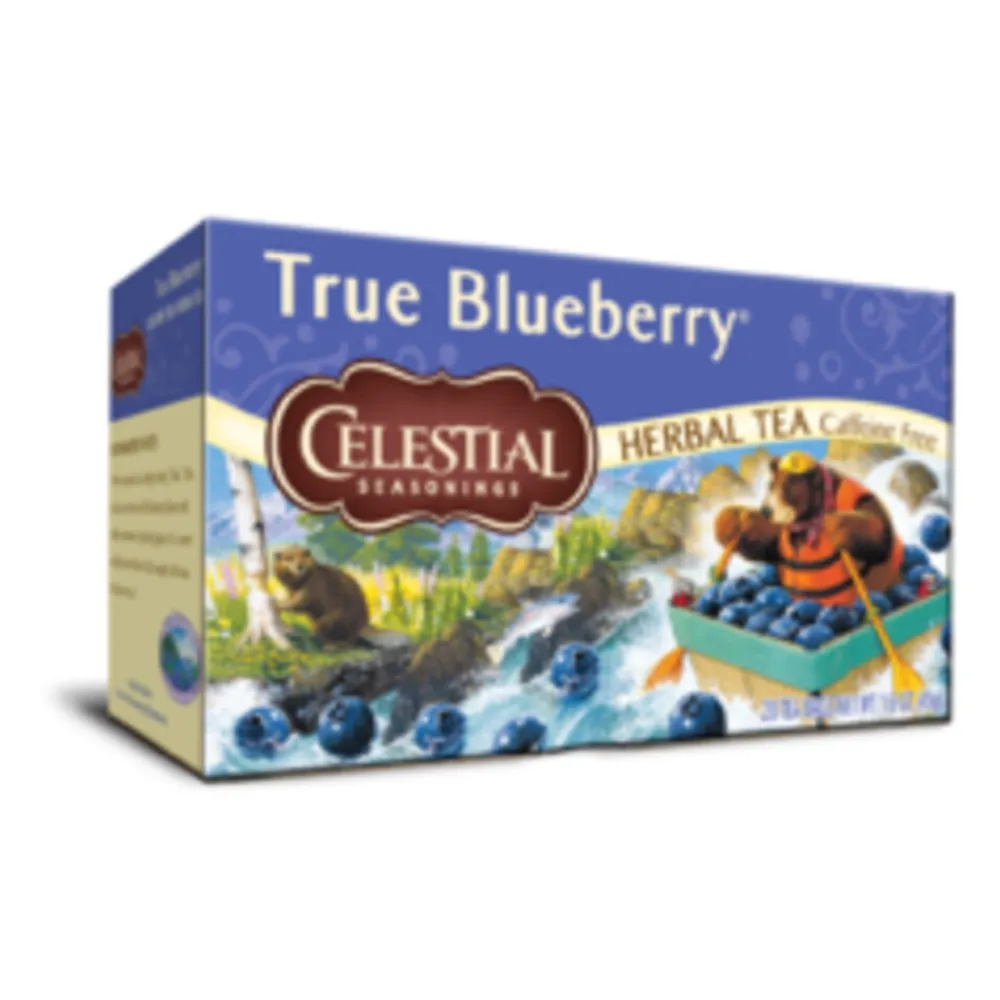 3x True Blue Berry Thee 20 stuks^Celestial Seasonings Clearance