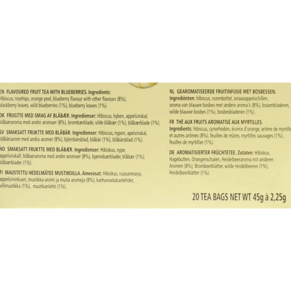 3x True Blue Berry Thee 20 stuks^Celestial Seasonings Clearance