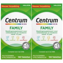 Sale 2x Family Multivitaminen 180 tabletten Multi Vitaminen En Mineralen