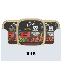 Outlet 16x Natural Goodness Alu Paté Rund Graanvrij 100 gr Hondenvoer