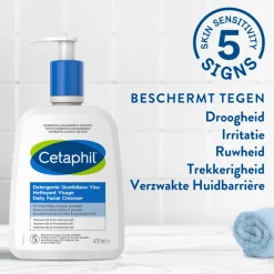 Lichaam<Cetaphil 2x Daily Facial Cleanser 470 ml