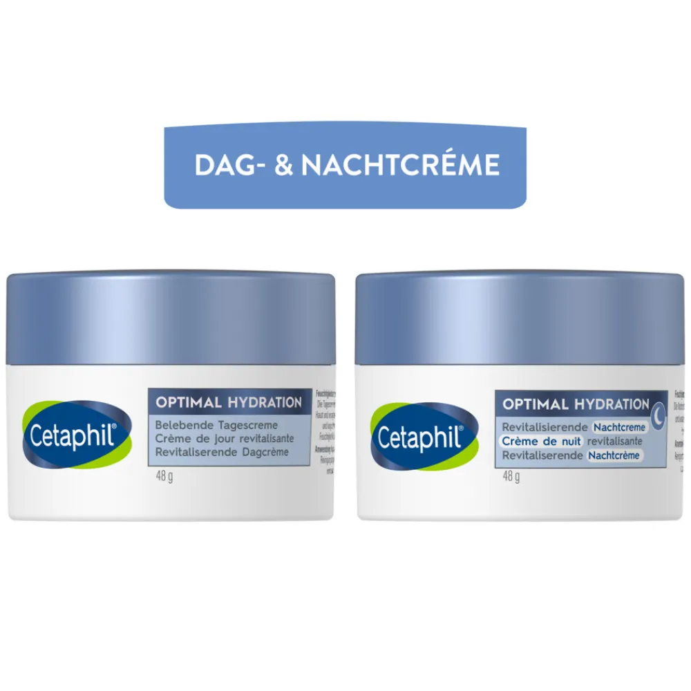 Lichaam<Cetaphil 2x Optimal Hydration Healthy Glow Dagcrème 48 gr