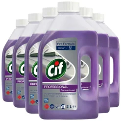 Outlet 6x 2-in-1 Desinfecterende Keukenreiniger Pro Formula 2 liter Keukenartikelen