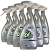 6x Roestvrij Staal Onderhoudsmiddel Pro Formula 750 ml^Cif Professional Clearance