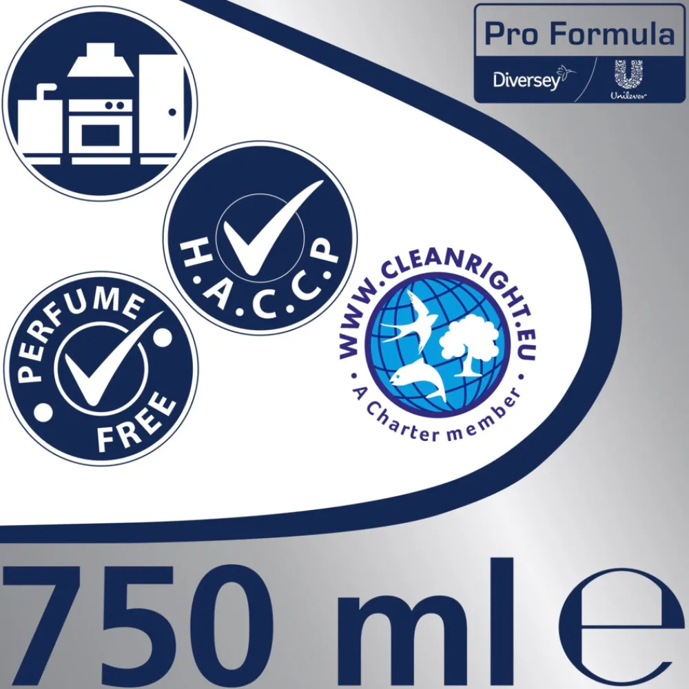 6x Roestvrij Staal Onderhoudsmiddel Pro Formula 750 ml^Cif Professional Clearance