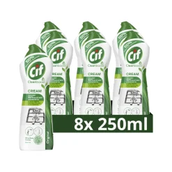 8x Schuurmiddel Cream Original 750 ml^Cif Outlet