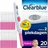 Ovulatietesten<Clearblue 6x Ovulatietest Digitaal 20 stuks