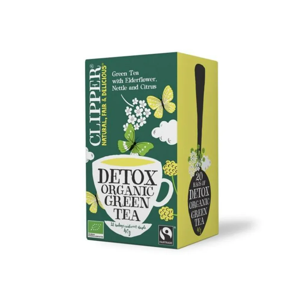 Sale 3x Thee Detox Green Tea 20 stuks Thee