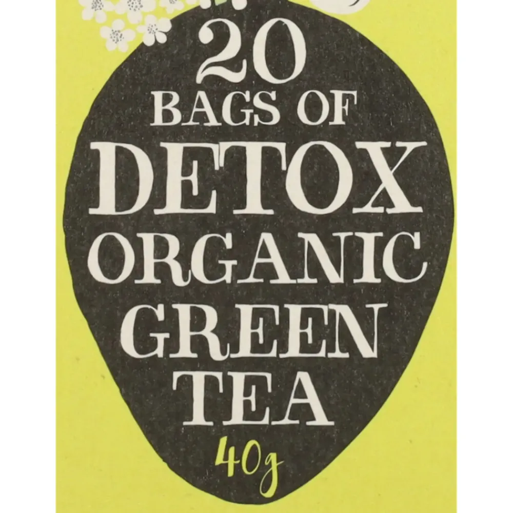 Sale 3x Thee Detox Green Tea 20 stuks Thee