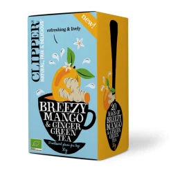 Online 3x Thee Green Tea Breezy Mango Ginger 20 stuks Thee