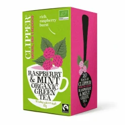 4x Thee Raspberry & mint 20 stuks^Clipper Sale