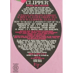 4x Thee Raspberry & mint 20 stuks^Clipper Sale