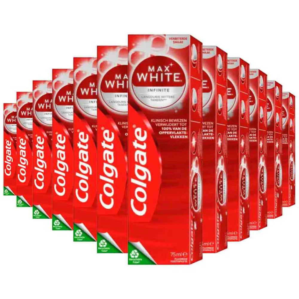 12x Max White Tandpasta Infinite 75 ml^Colgate Best