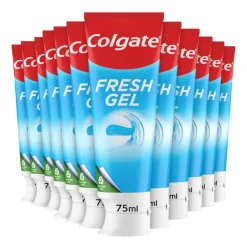 Hot 12x Tandpasta Fresh Gel 75 ml Spoelen & Poetsen