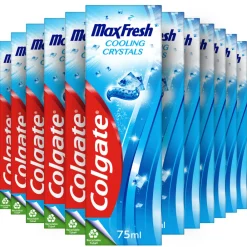 12x Tandpasta Max Fresh Cooling Crystals 75 ml^Colgate Online