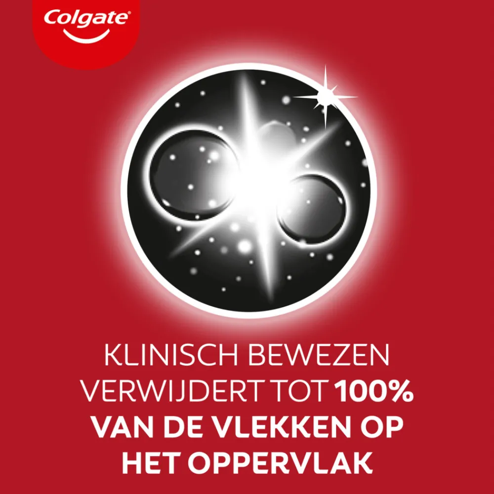 Spoelen & Poetsen<Colgate 12x Tandpasta Max White Active Charcoal 75 ml