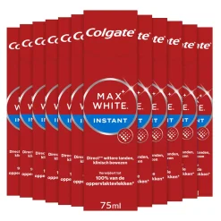 12x Tandpasta Max White Optic 75 ml^Colgate