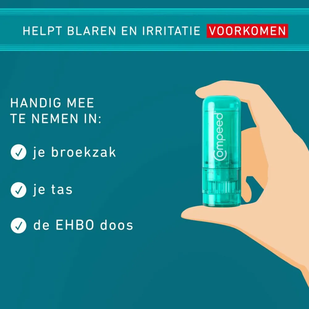 Pleisters|Voetverzorging<Compeed 2x Anti-Blaren Stick 8 mg