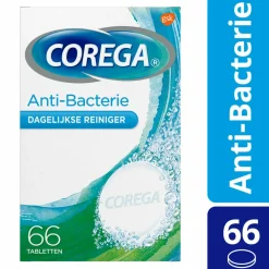Specialistische Mondverzorging<Corega 3x Tabs Anti Bacterieel 66 stuks