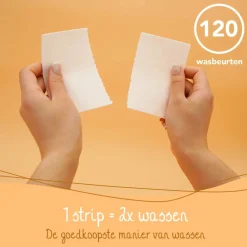 Discount 3x Wasstrips Lentefris 120 wasbeurten Wasmiddel