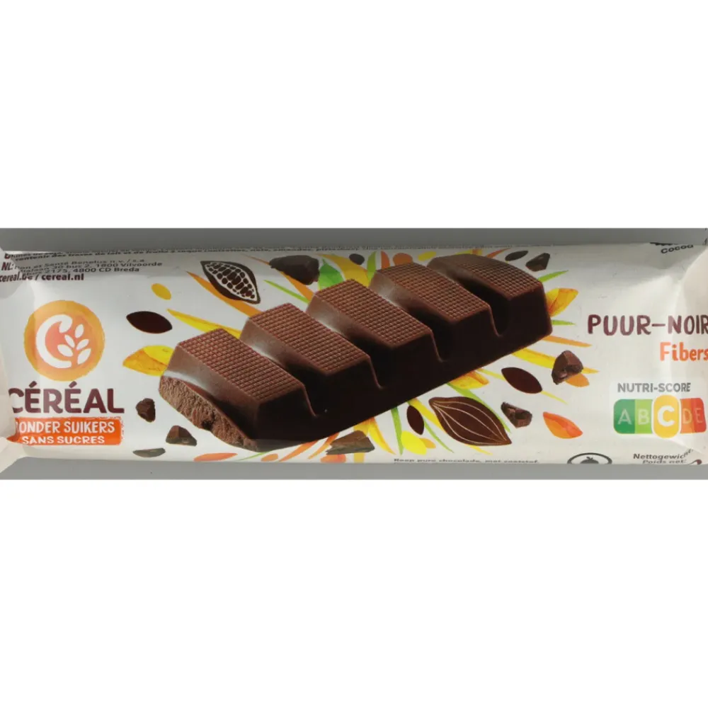 24x Chocoladereep Puur 42 gr^Céréal Discount