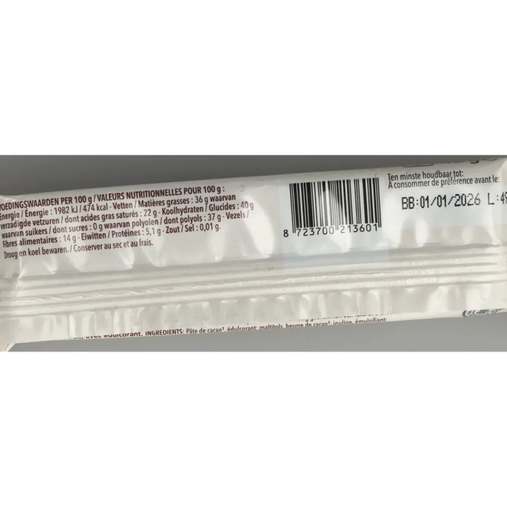 6x Chocoladereep Puur 42 gr^Céréal New