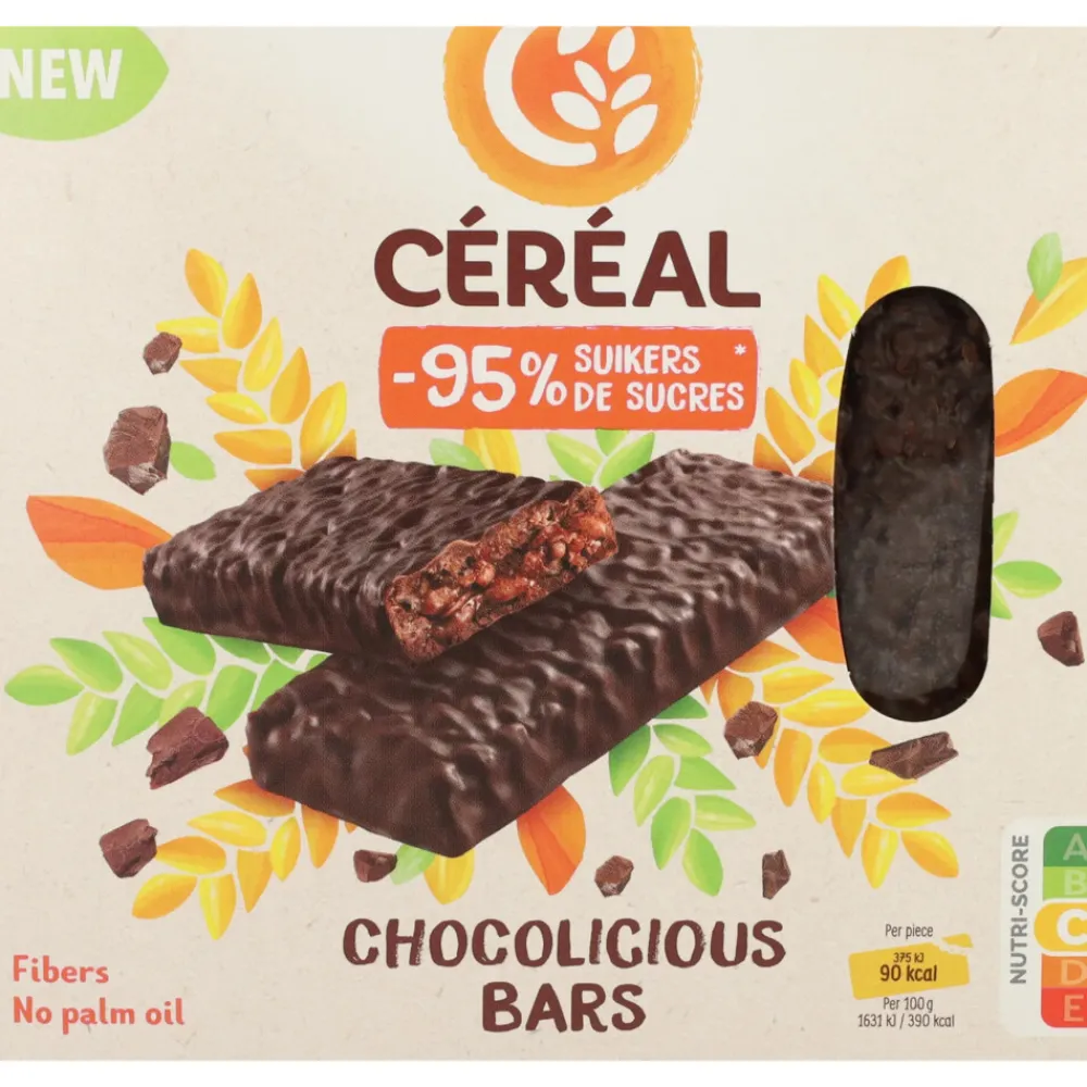Snacks|Snacks & Tussendoortjes<Céréal 5x Chocolicious Bars 3 x 23 gr