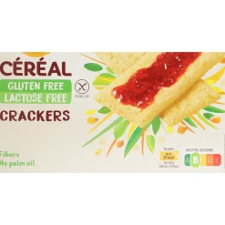 Lactosevrij<Céréal 4x Crackers Glutenvrij En Lactosevrij 250 gr